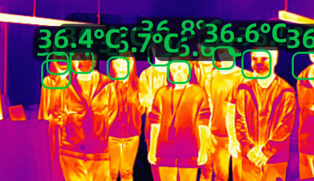 AI thermal vision surveillance